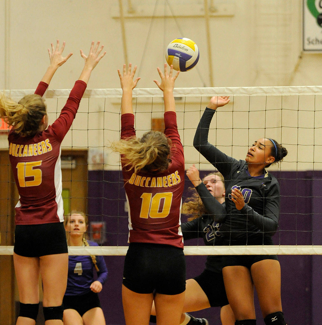 Volleyball: Sequim powers past PA, falls to Kingston