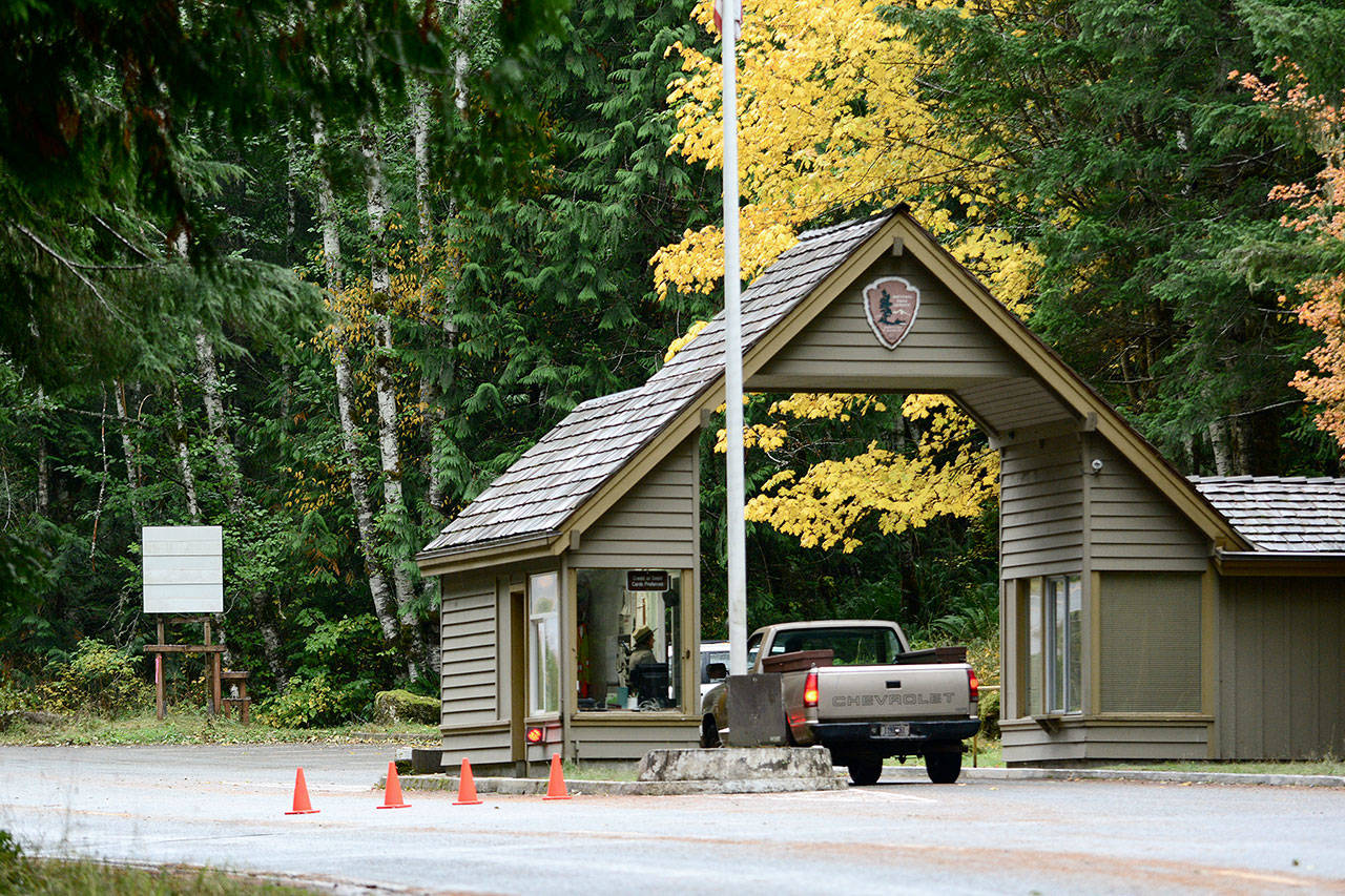 The National Park Service is considering raising entrance fees at Olympic National Park in an effort to work on a maintenance backlog. (Jesse Major/Peninsula Daily News)