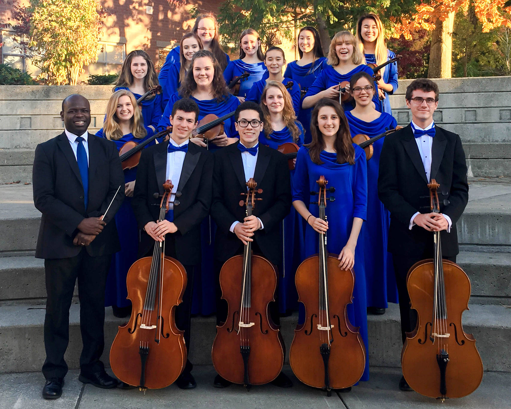 The Port Angeles High School Chamber Orchestra plays at 3:30 p.m. Tuesday, Dec. 5, at St. Luke’s Episcopal Church, 525 N. Fifth Ave., for the church’s Music Live with Lunch series. They’ll play for 45 minutes with cookies and tea available before the show. Submitted photo