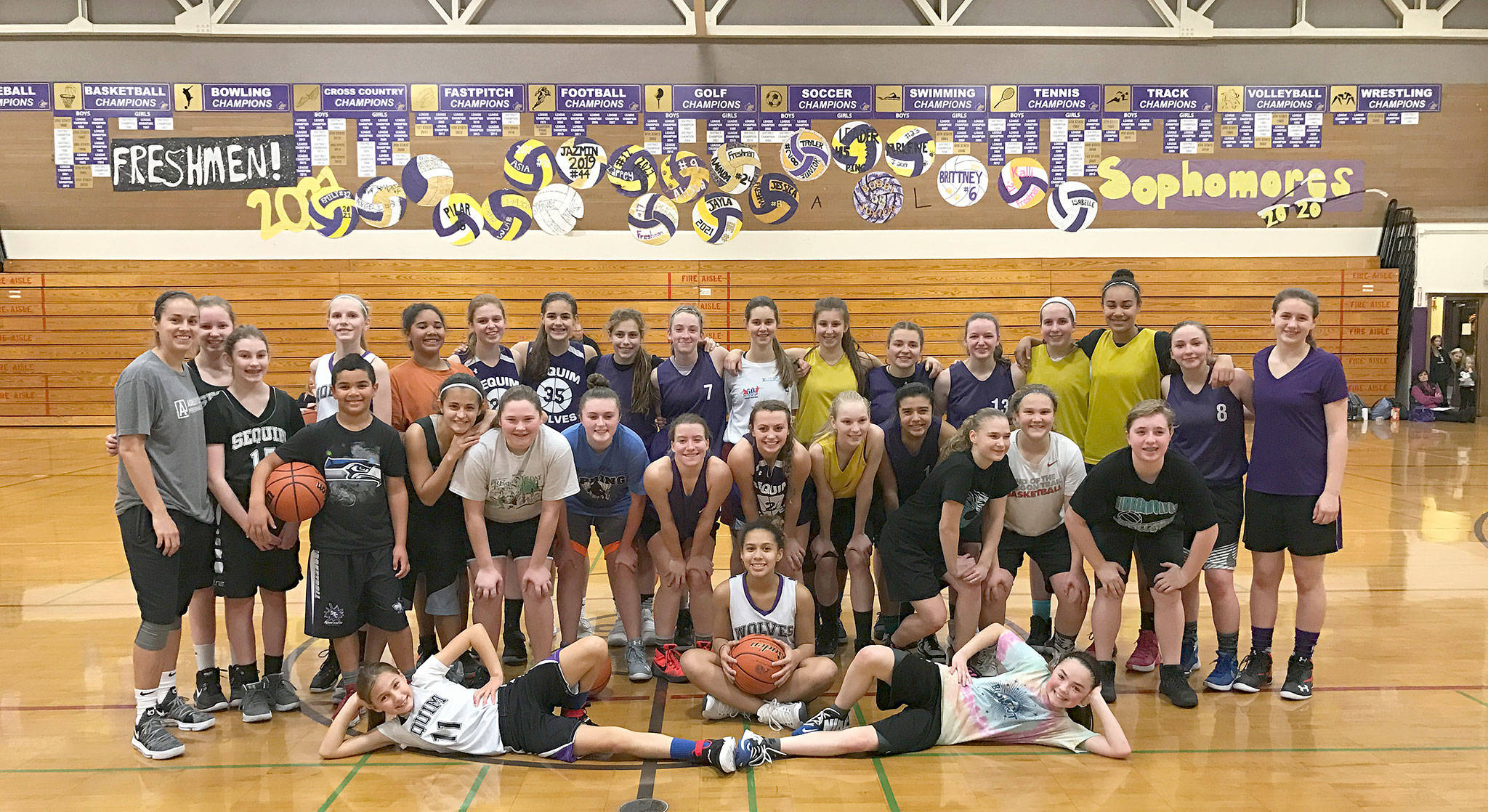 Sequim hoopsters train with a pro