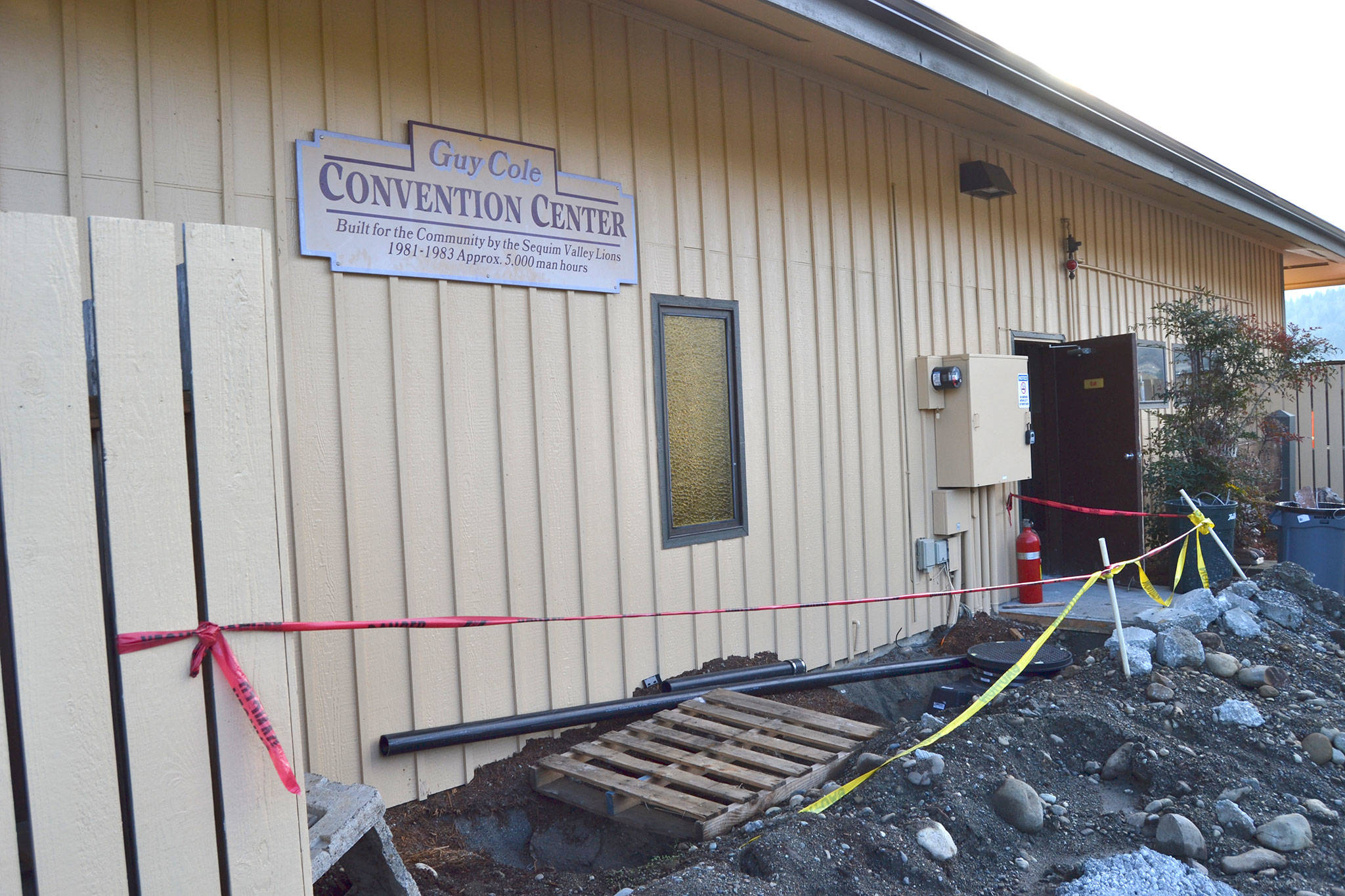 After months of discussions, Sequim city councilors voted Dec. 11 to rename the Guy Cole Mini-Convention Center the Guy Cole Events Center. City staff anticipates renting the soon-to-be-finished remodeled kitchen and the center in February after construction finishes in January. Sequim Gazette file photo by Matthew Nash