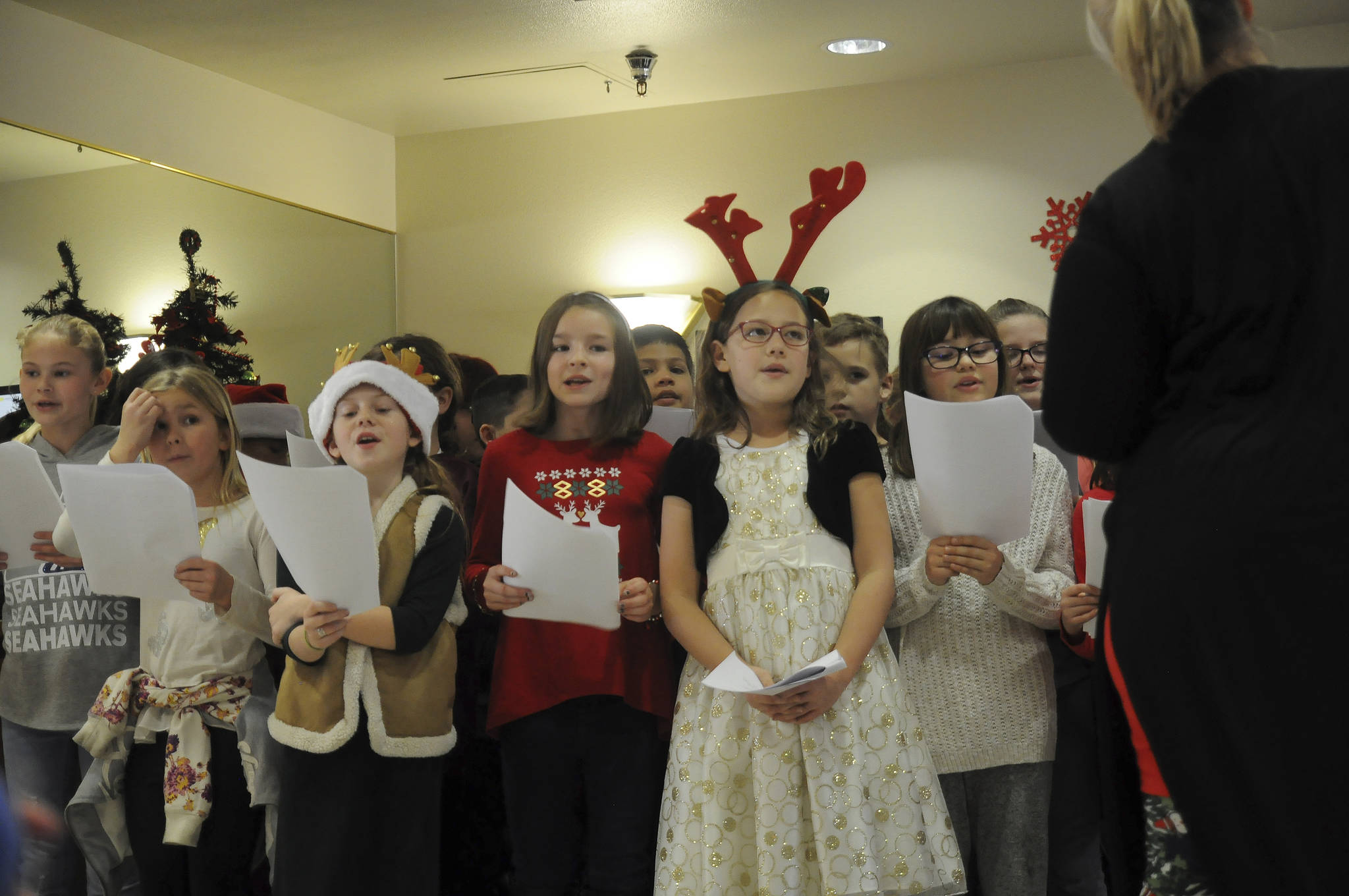 Carols and cheer from Greywolf youths to Sequim Seniors