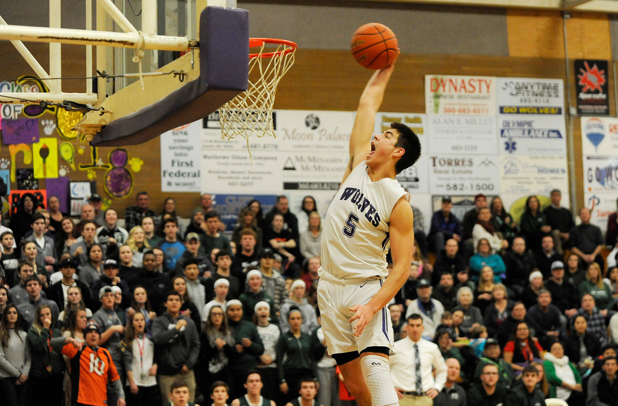 Coming full circle: Sequim guard Payton Glasser has Wolves poised for playoff run