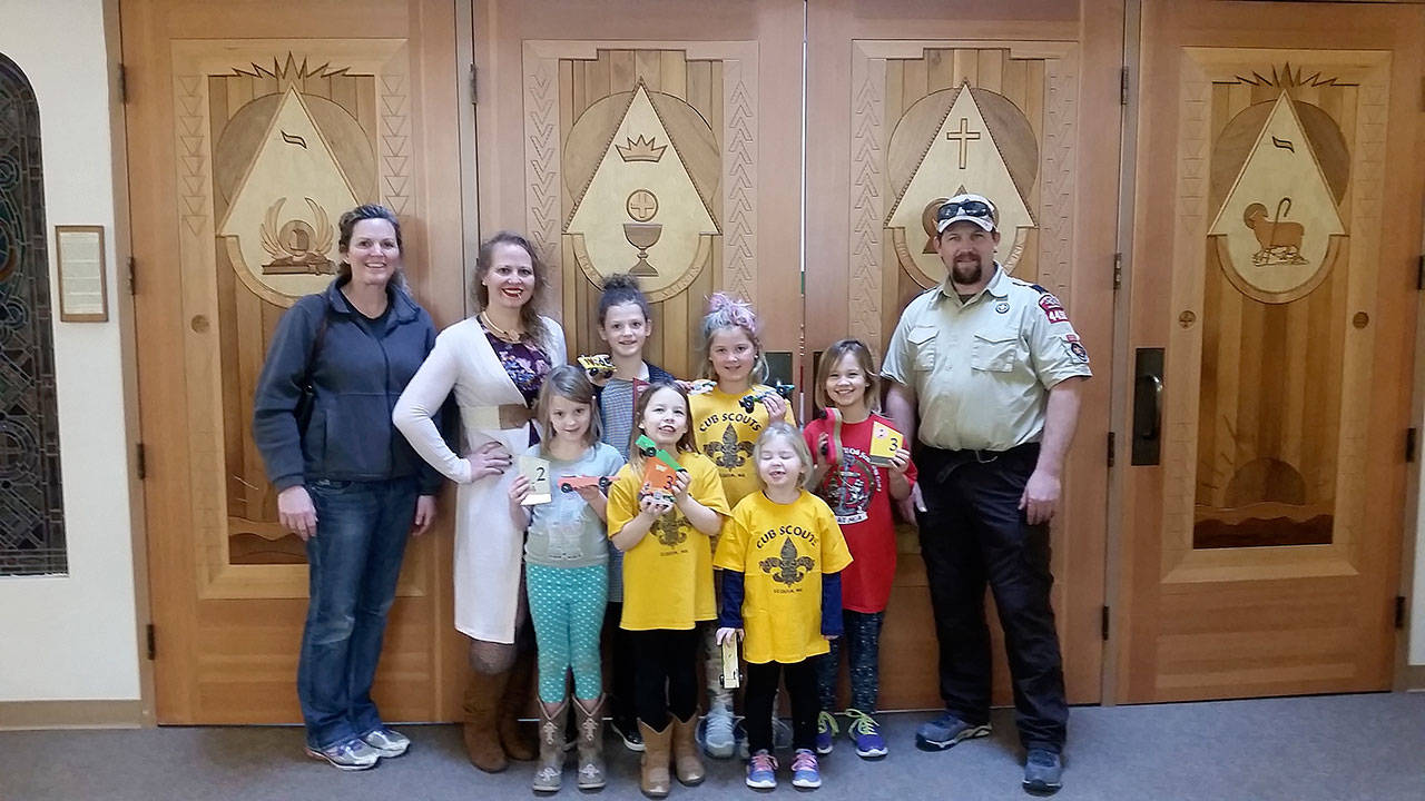 Milestone: Cub Scout Pack 4490 welcomes first girls, competes in pinewood derby