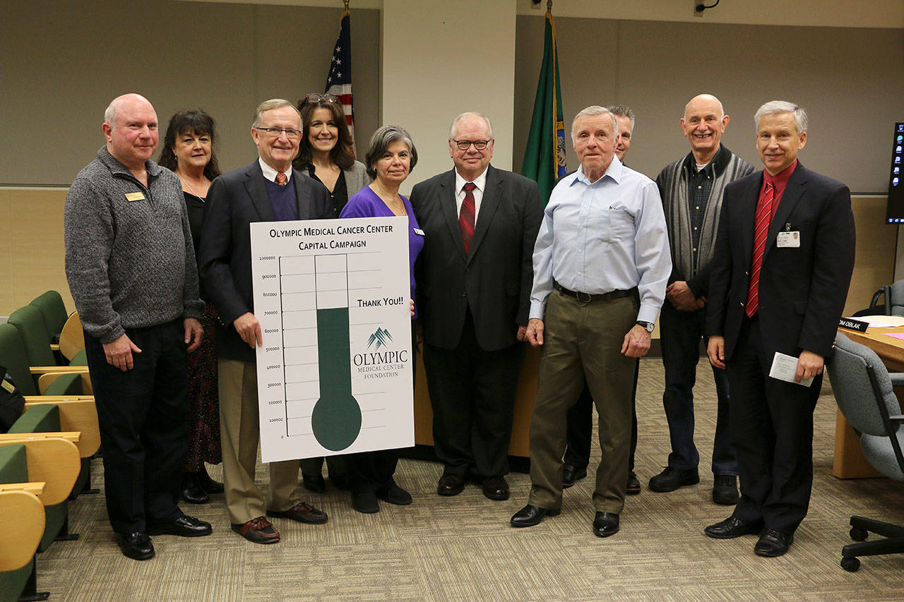 Olympic Medical Center gets 250,000 gift for Sequim cancer center