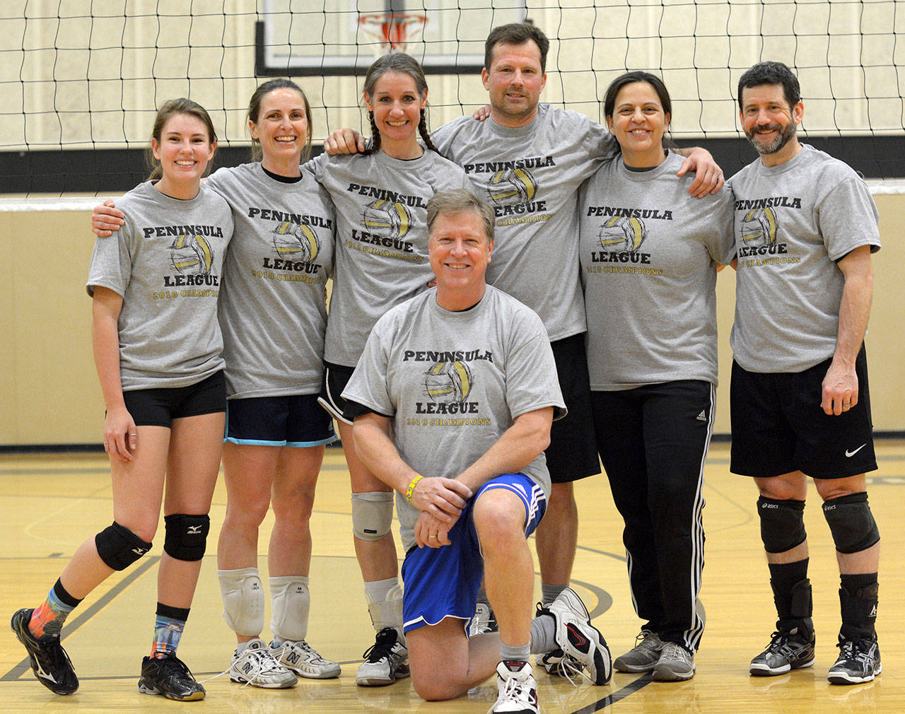 Peak Performance Therapy claims top spot in volleyball league