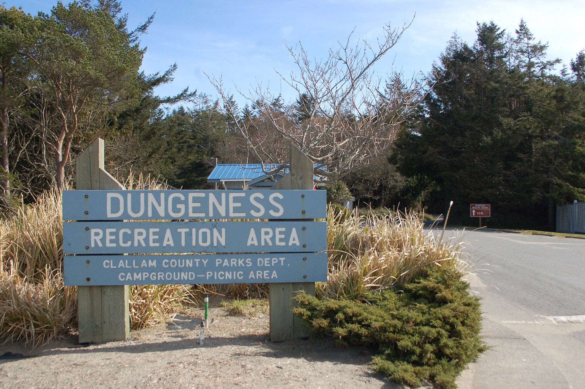 The Clallam County Parks, Fair & Facilities Department is proposing several changes to the Dungeness Recreation Area Master Plan, including adding a new RV campsite to the park along with other maintenance projects and updates. Sequim Gazette photo by Erin Hawkins