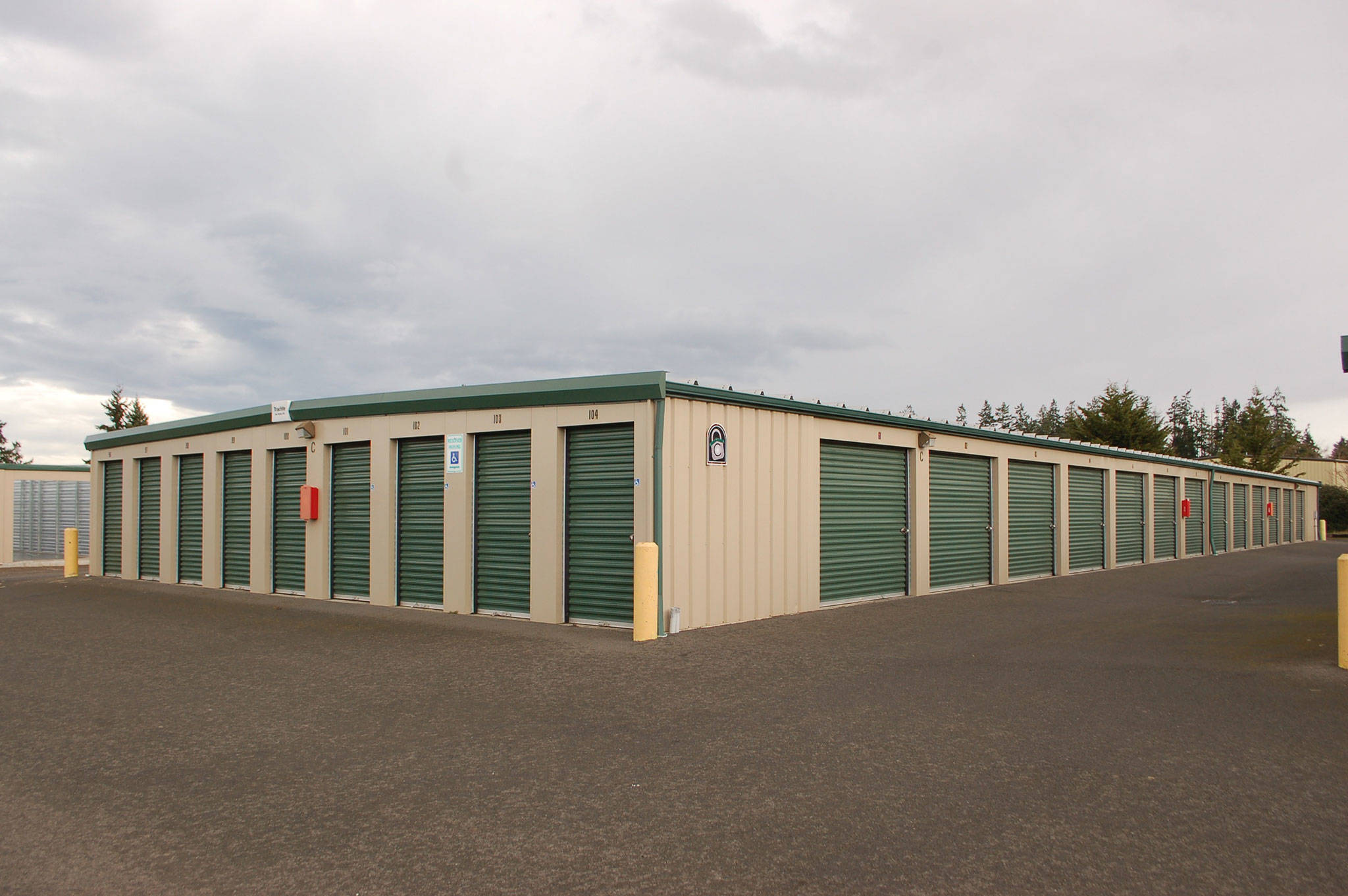 Carlsborg Self Storage holds 180 units of various sizes and is looking to offer more medium to large storage units tentatively by May 1. Sequim Gazette photo by Erin Hawkins