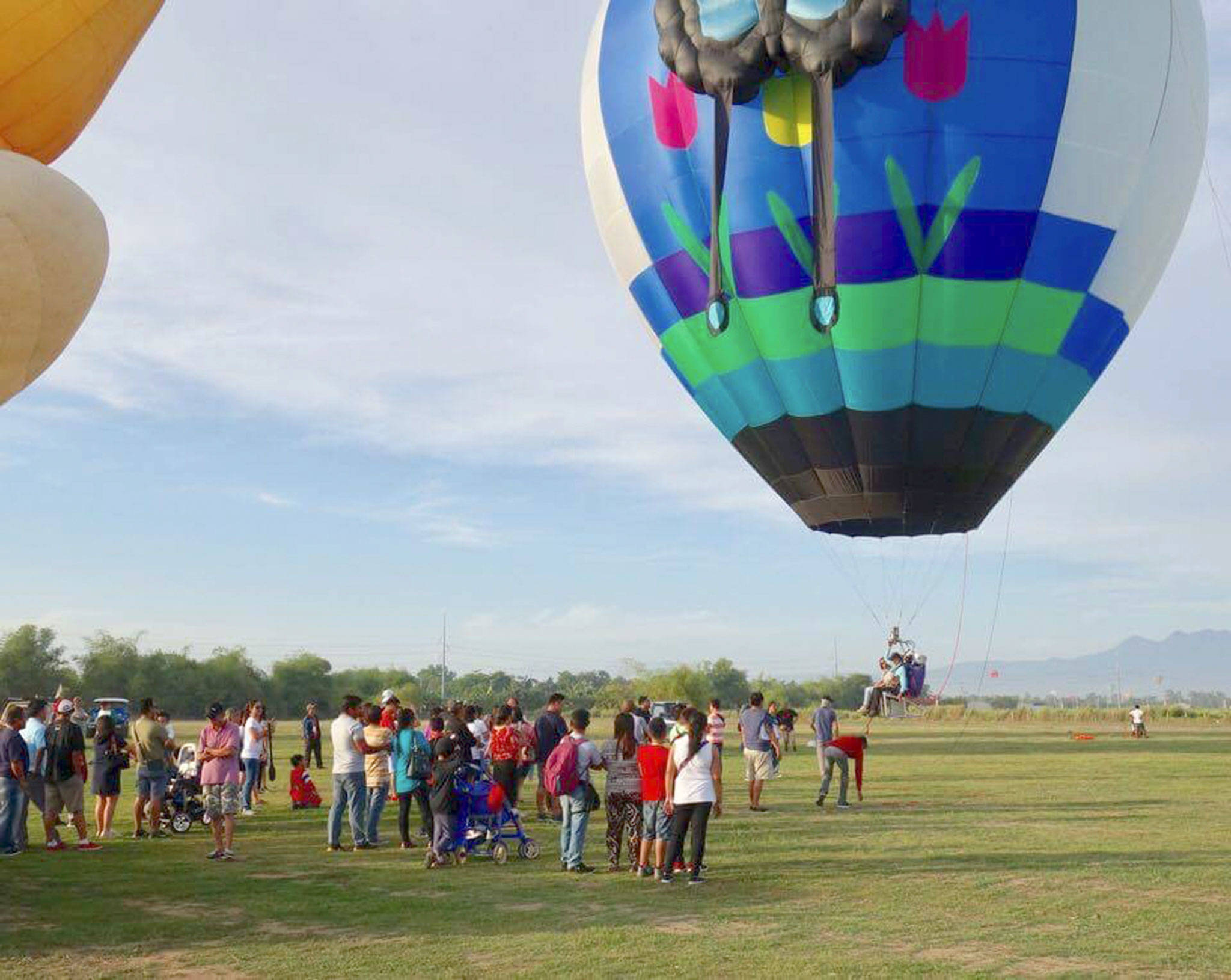Sequim viewers can watch Captain-Crystal Stout, pilot of the Dream Catcher hot air balloon, fly live around 5 a.m. and 5 p.m. March 22-25 in the Philippines for the Lubao International Balloon and Music Festival at facebook.com/DreamCatcherBalloon. Photo courtesy Captain-Crystal Stout