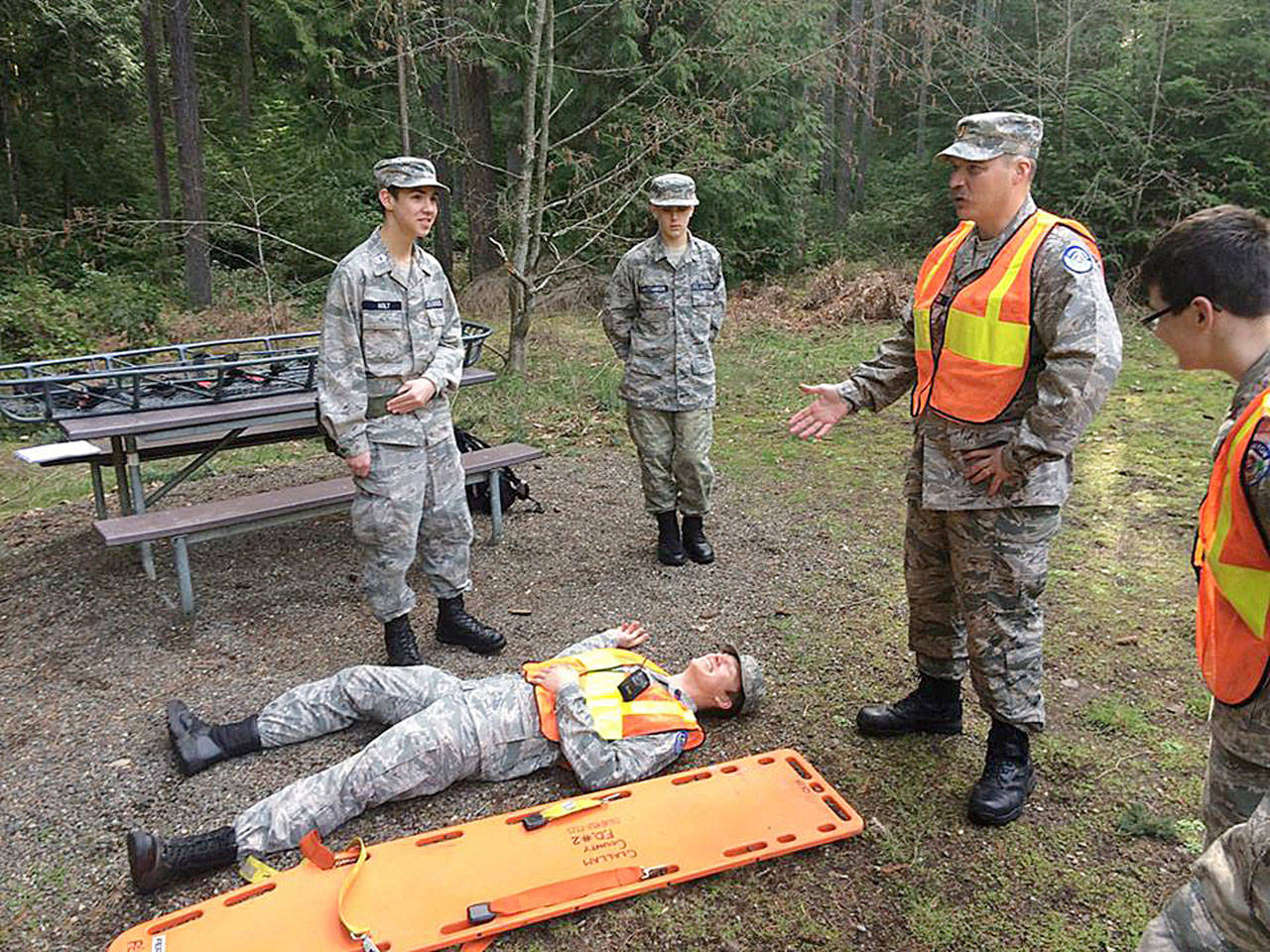 Volunteers, cadets prep for emergencies