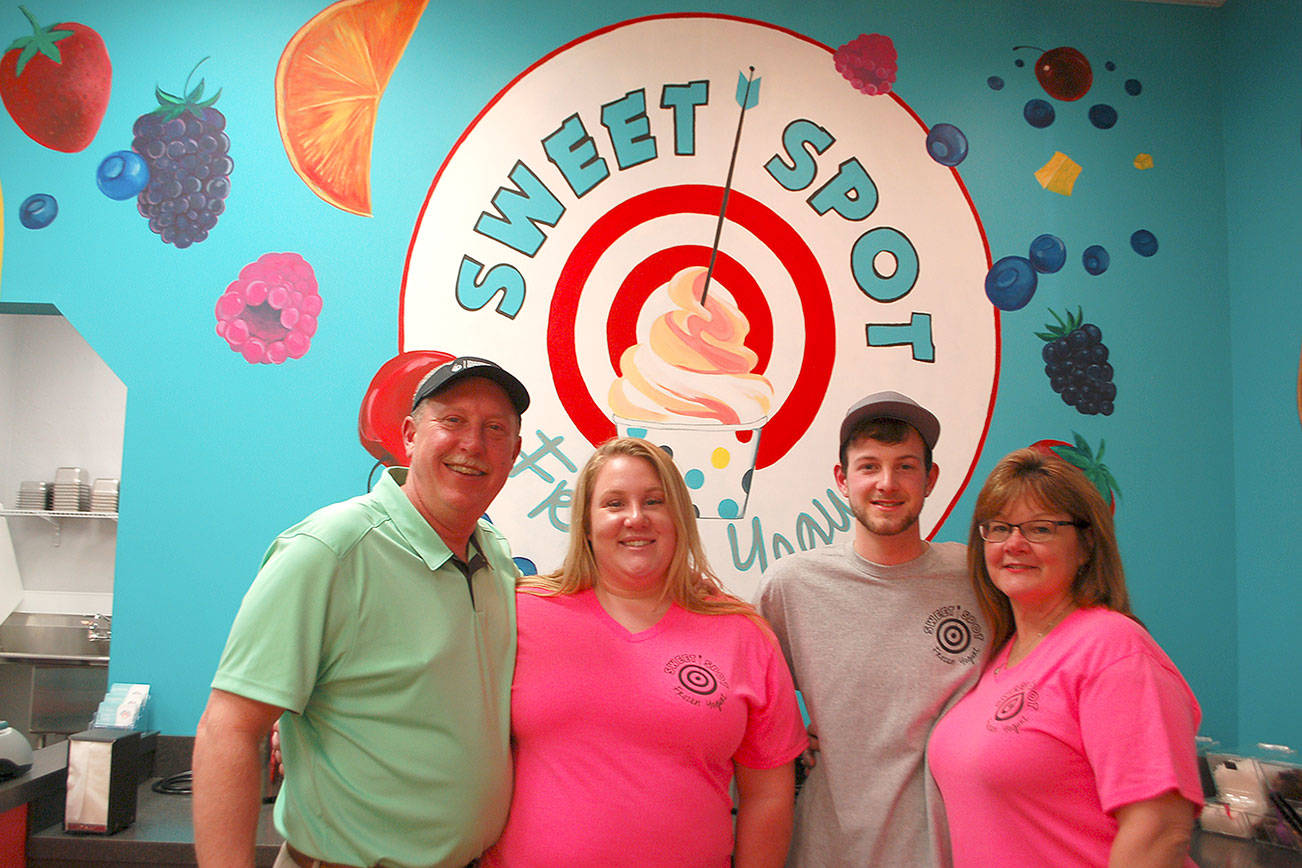 Family-owned frozen yogurt shop open for business