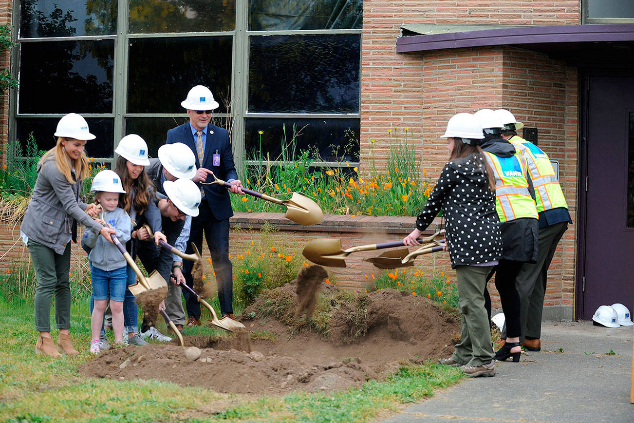 Board members, school officials celebrate capital projects moving forward