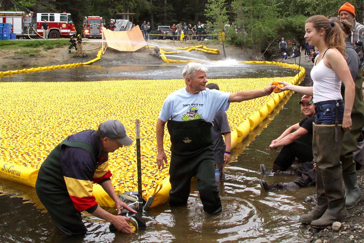 Duck luck Fifty prizes awarded after Port Angeles rubber duck race