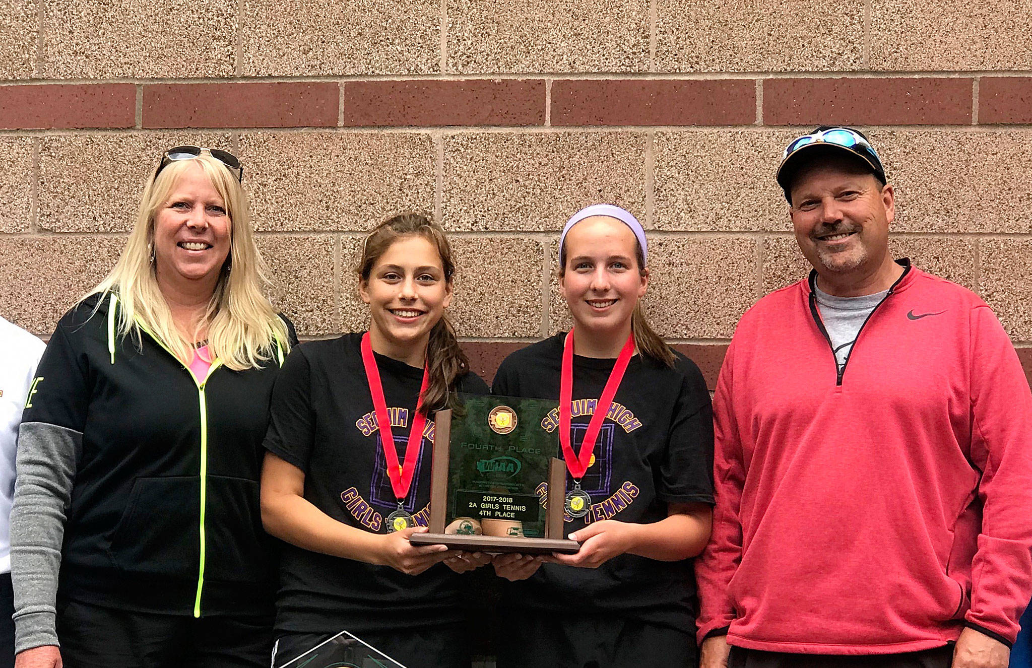 State 2A tennis: Dietzman, Wiker take second in doubles