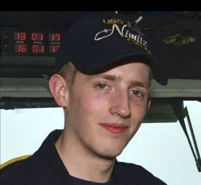 Jeremiah Adams, 24, of Illinois is remembered for his acts of kindness, humor and knowledge-base aboard the USS Nimitz in Bremerton after falling in a ravine near Sequim. Photo courtesy of US Navy