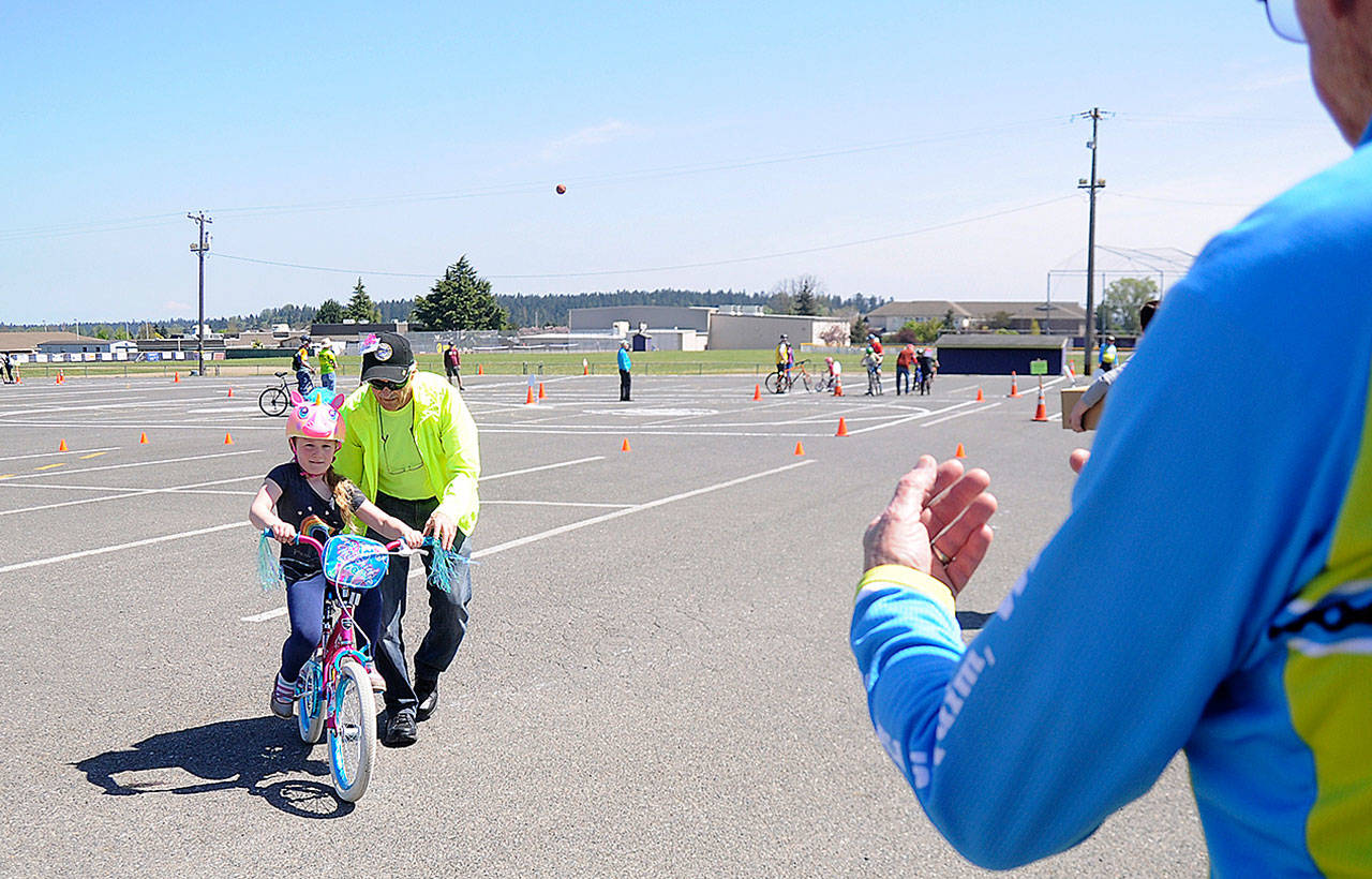 First Sequim Bike Rodeo ropes a crowd