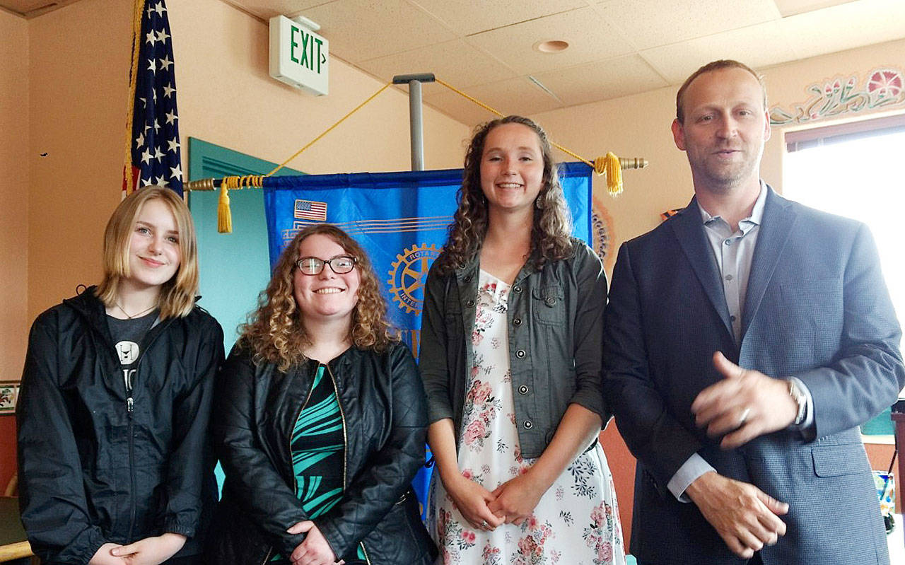 Milestone: Rotary Club of Sequim honors Students of the Month