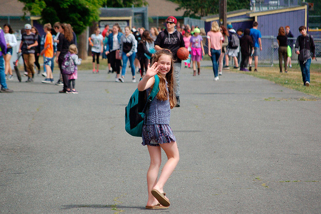 (Sequim) school’s out for summer!