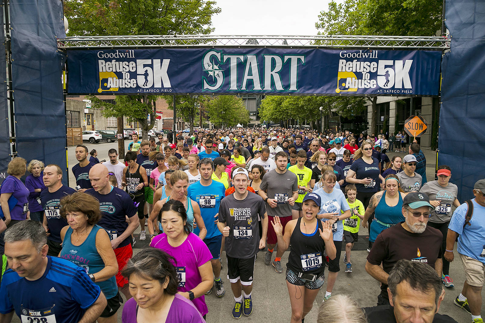 Join the July 21 Refuse To Abuse 5k, a joint event from the Seattle Mariners and the Washington State Coalition Against Domestic Violence.