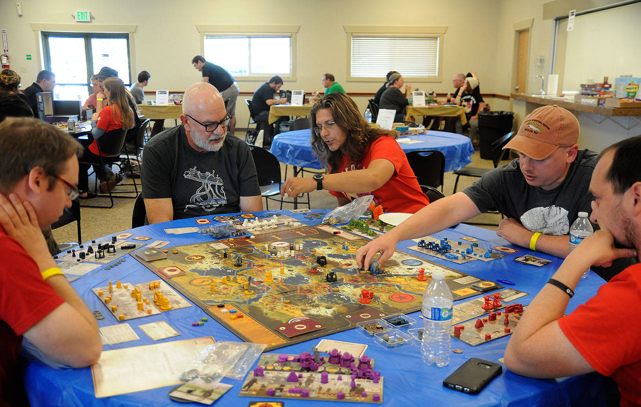 Tabletop tourney time: OPTTACON draws gamers to Sequim festival