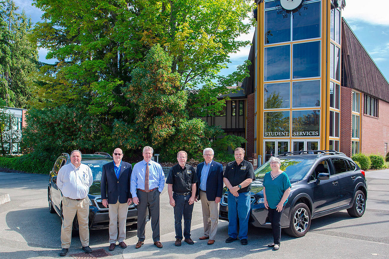 Milestone: Peninsula College auto tech program gets vehicles training from Subaru