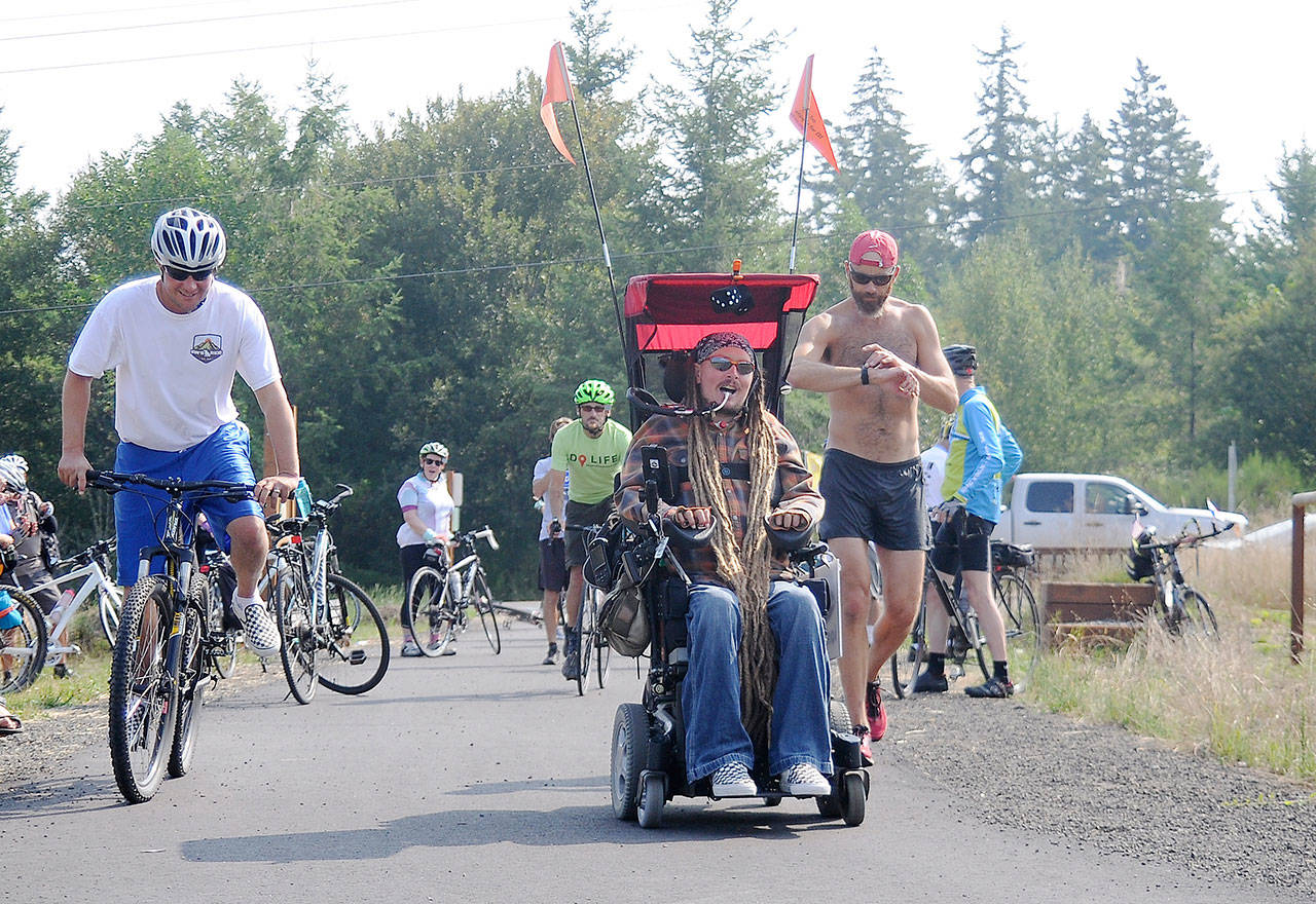 Wheels down: Agnew’s Mackay completes wheelchair journey from Idaho