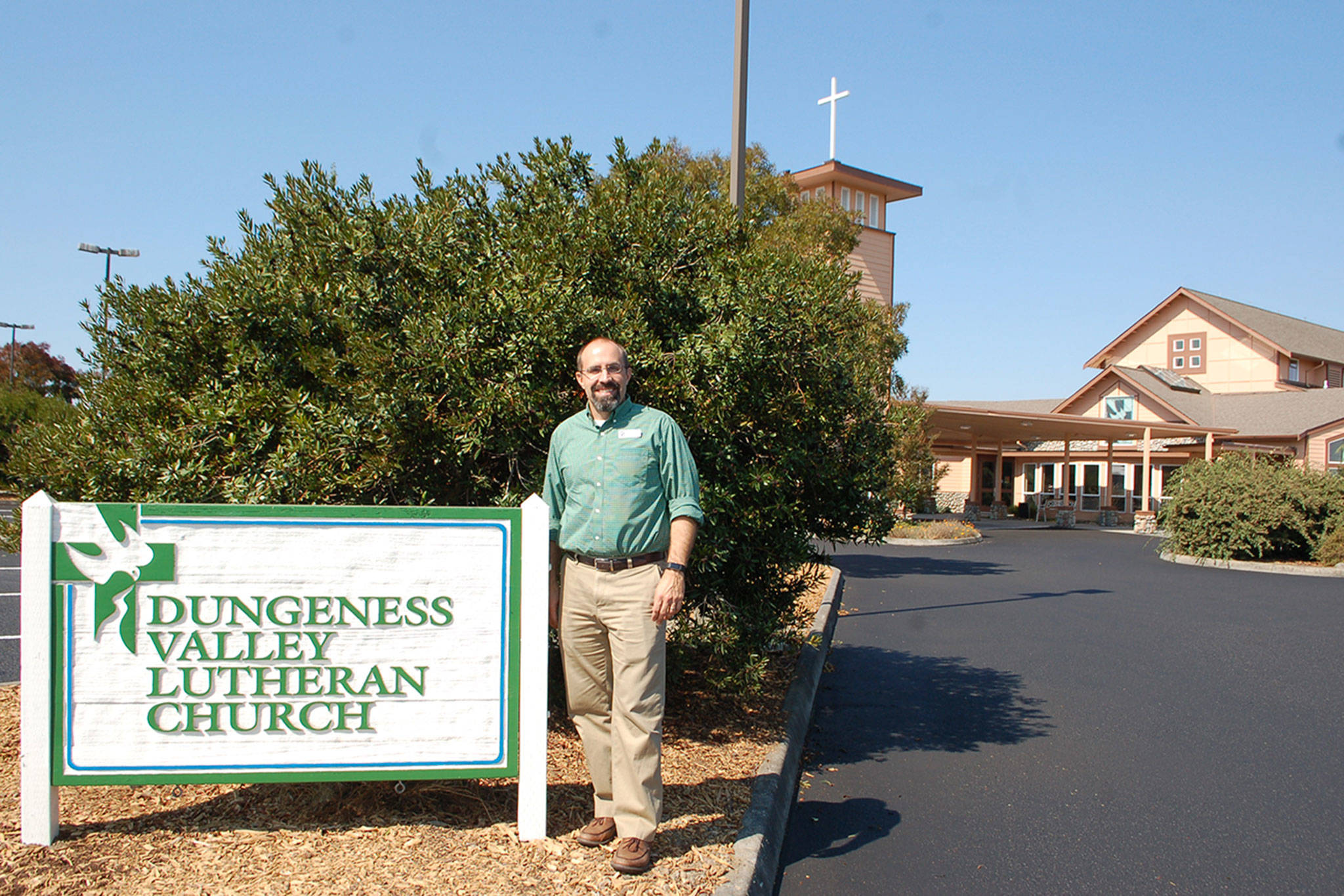 Russ Britton serves as new leader at Dungeness Valley Lutheran Church