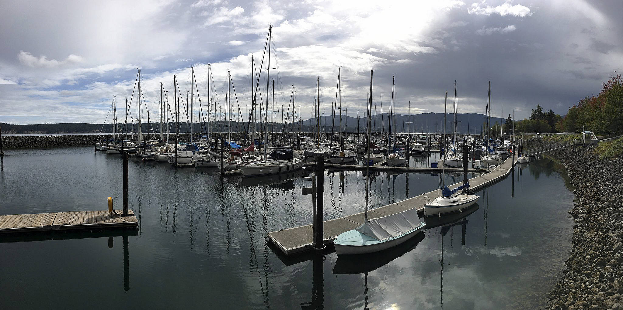 A new proposal from the City of Sequim asks contractors to evaluate current and ongoing costs for the John Wayne Marina. Sequim City Manager Charlie Bush said there are a lot of things to consider about the marina before considering taking on ownership. “We want to be as clear as possible on costs ... It’s a big policy decision for the (city) council and we want to know what it would mean for our long-term budget,” he said. Sequim Gazette photo by Matthew Nash