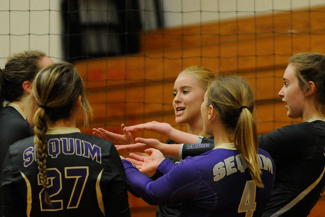Volleyball: Sequim sweeps Knights, Trojans, Borderites to improve to 4-0