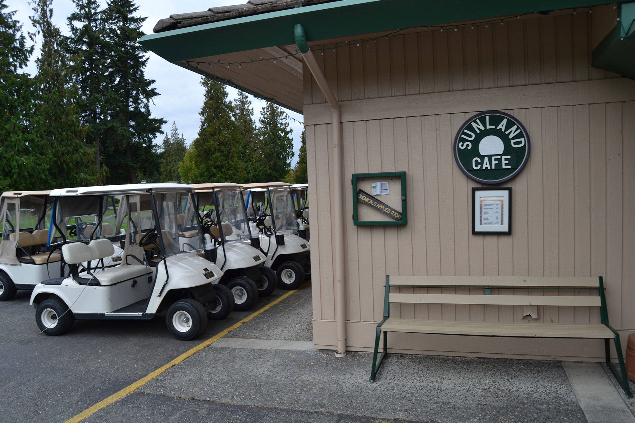 One of the biggest deficits for the Sunland Golf & Country Club has been its cafe, leaders say, so its hours on Tuesdays and Thursdays were cut along with its catering service starting Oct. 1. Sequim Gazette photo by Matthew Nash