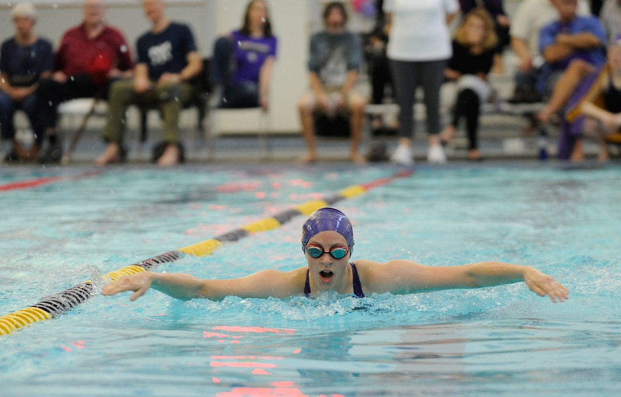Girls swimming: Wolves set personal bests, relay earns state berth in loss to NK