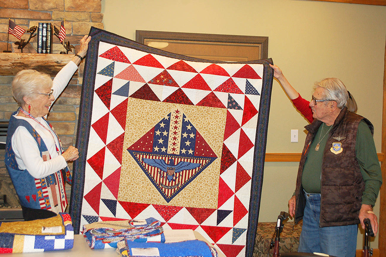 Local group honors seven veterans with Quilts of Valor