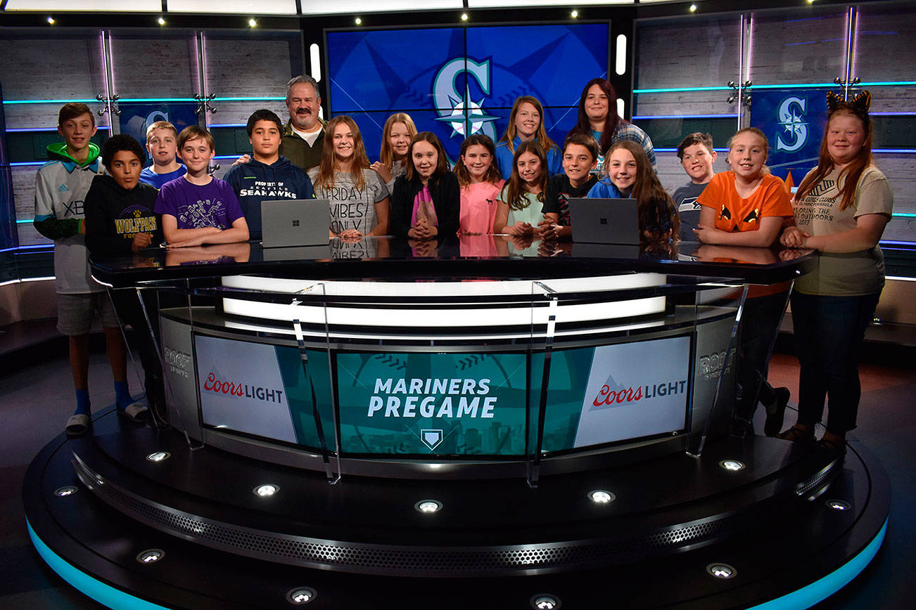 Sequim middle-schoolers tour ROOT SPORTS