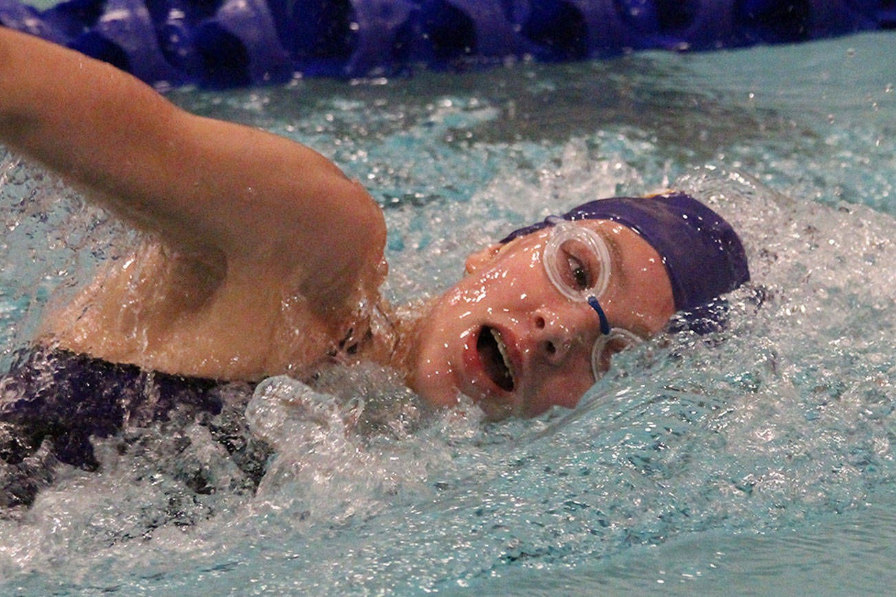Girls swimming: Freshman Coffman leads Wolves at state finals