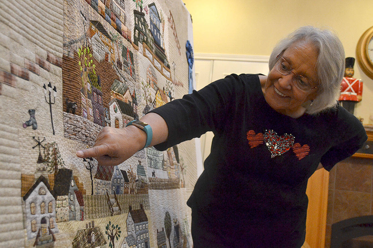 Follow-ups: Quilter wins prestigious award, woman wears dress to support trafficking victims