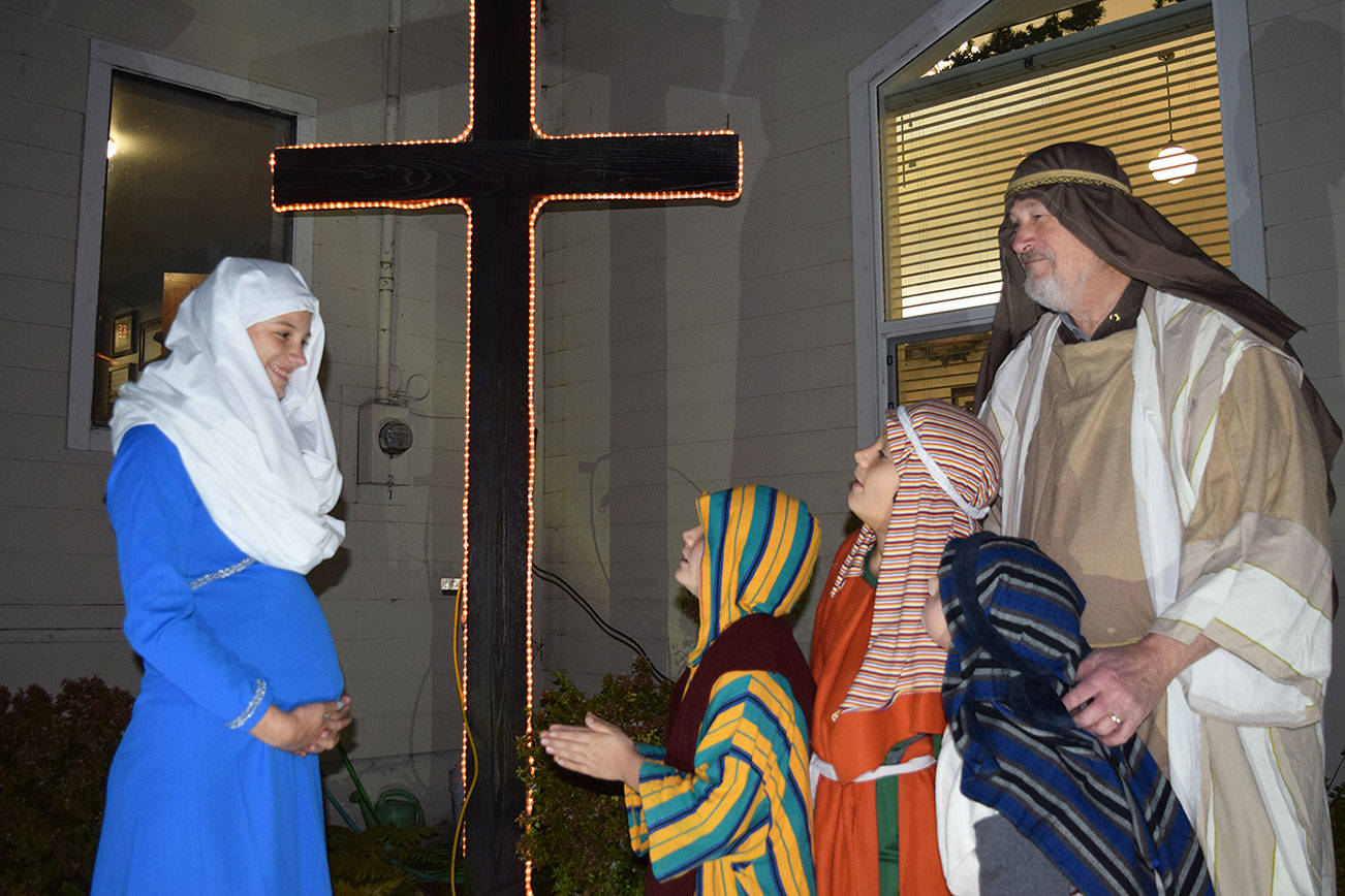 Nazarene Church portrays the Christmas story