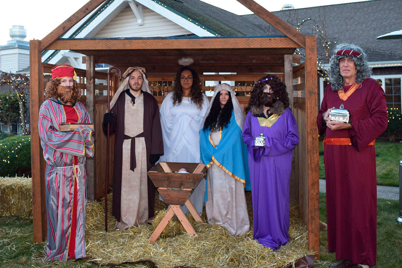Dungeness Courte Memory Care hosts second annual living nativity