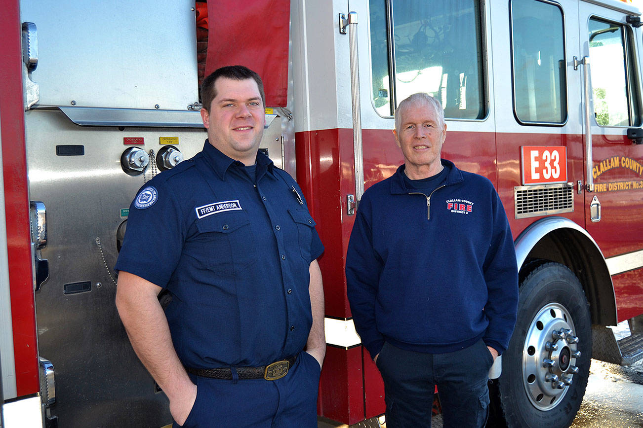 Fire District 3 names Anderson, McKenzie firefighters of the Year