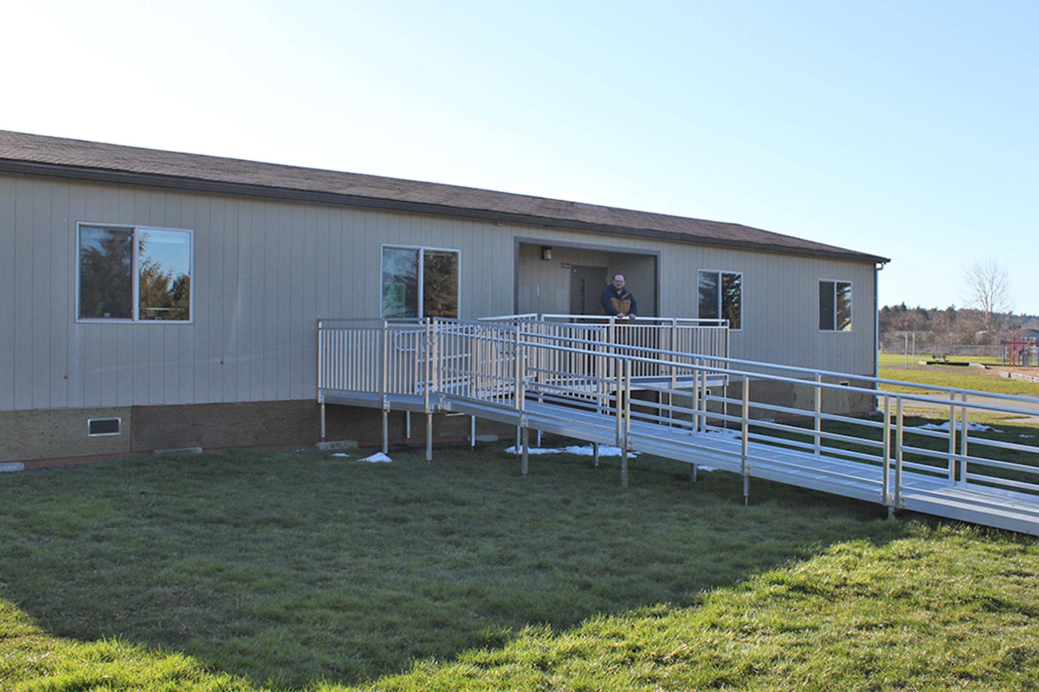 Greywolf Elementary portable offers new classroom space