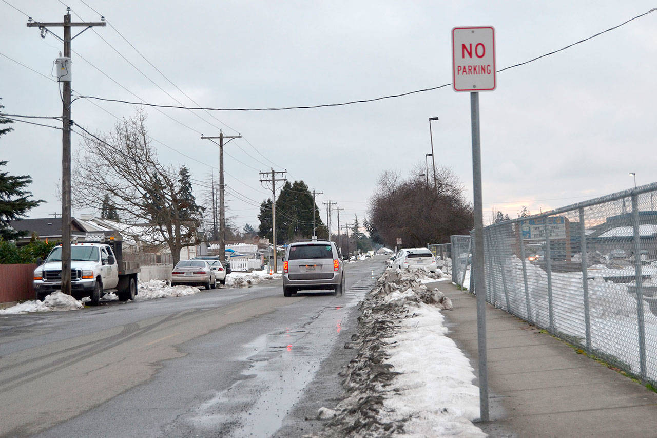 City of Sequim staff say a final design estimate from consultants could put the Fir Street Rehabilitation Project as much as $1.7 million over budget after not accounting for irrigation piping, quantity and costs for certain supplies, and new landscaping designs. Sequim Gazette photo by Matthew Nash