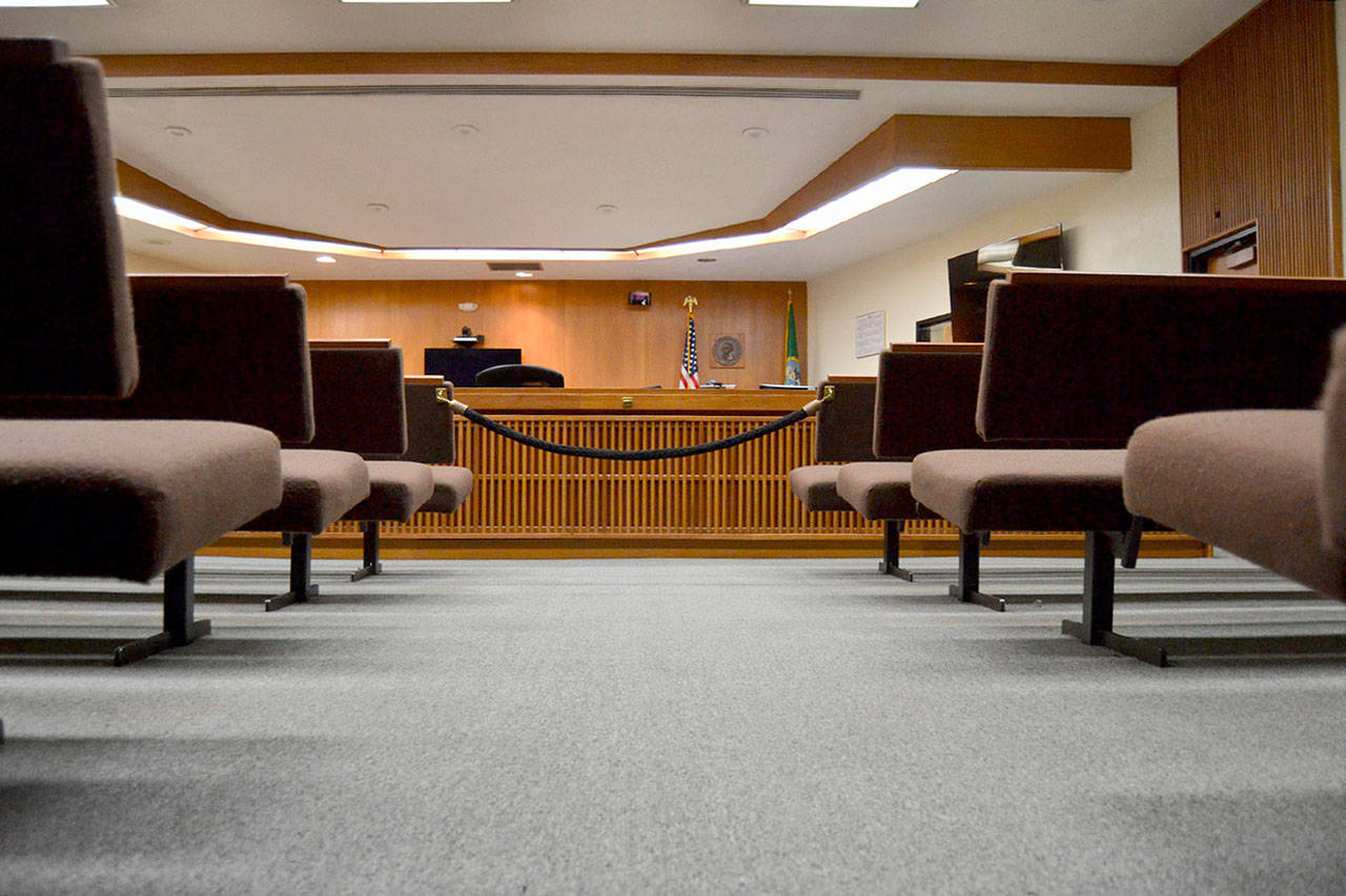 Due to costs ranging from $2.5 million-$3 million more over five years than with Clallam County, staff with the City of Sequim recommend not pursuing a separate municipal court in the city. Sequim Gazette file photo by Matthew Nash