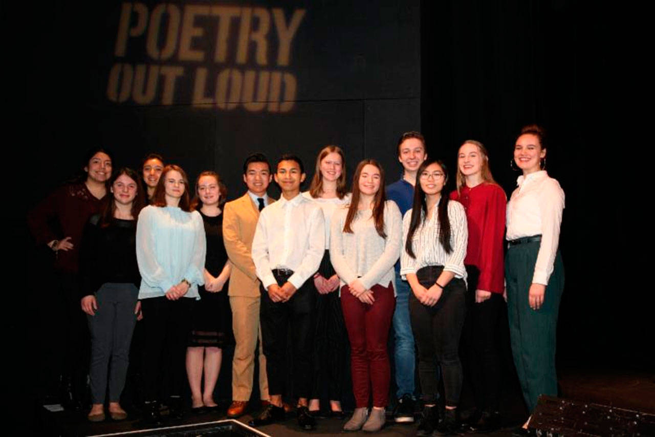 Milestone: SHS’s Miller earns honorable mention at Poetry Out Loud competition