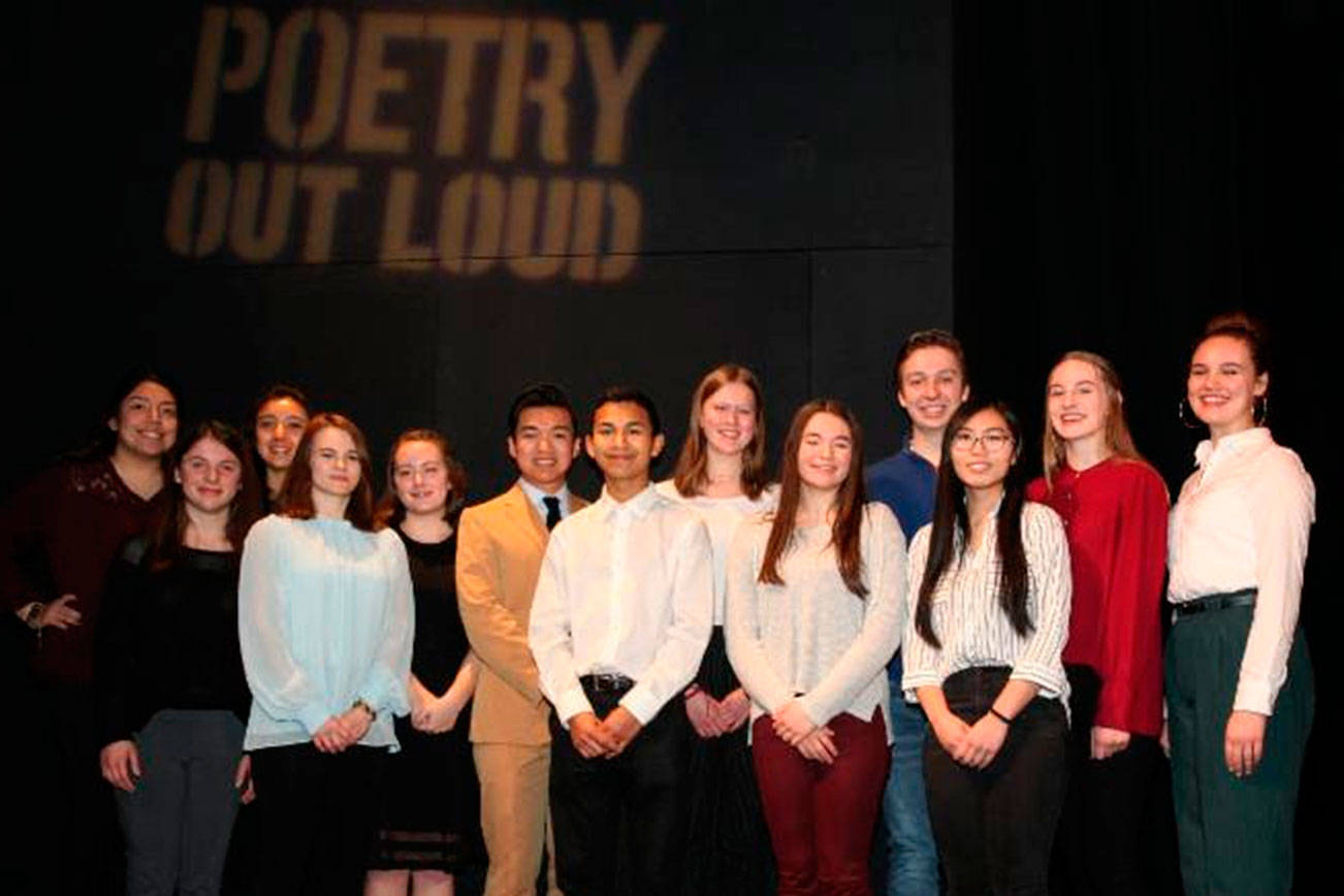 Milestone: SHS’s Miller earns honorable mention at Poetry Out Loud competition