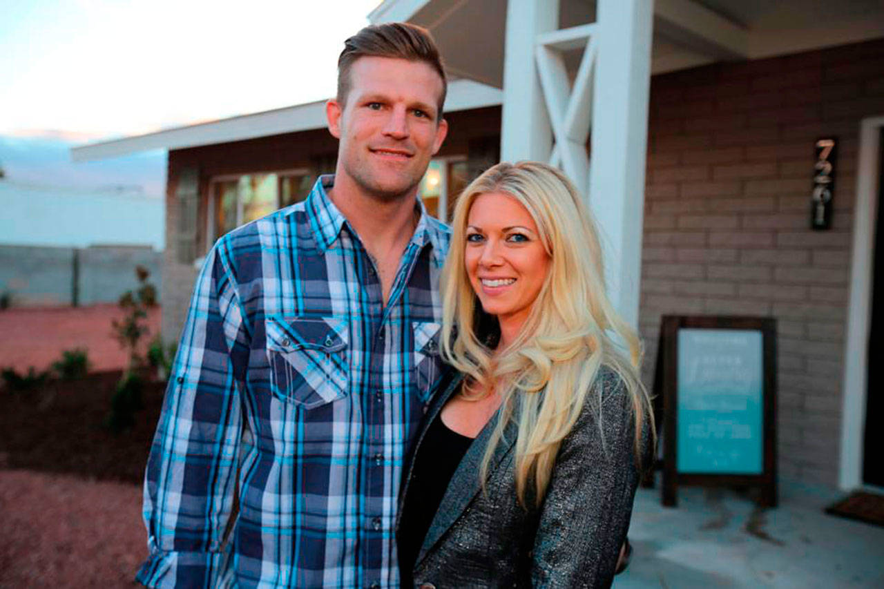 On March 21, Bristol and Aubrey Marunde’s “Flip or Flop Vegas” returns to HGTV at 9 p.m. for a third season. Bristol is a Sequim grad and the couple keeps a home in the area. Photo courtesy of HGTV
