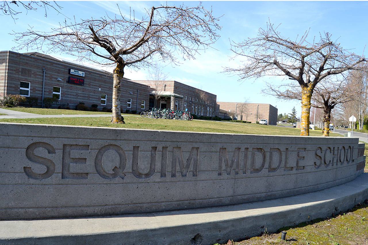 Earlier this month, the Sequim School District reached a $850,000 settlement with former teacher Autumn St. George following alleged discrimination complaints. As part of the settlement, the district must provide a statement of explanation for St. George’s departure to students and staff, remove “administrative leave” from St. George’s personnel file and provide a “mutually acceptable letter of recommendation.” Sequim Gazette photo by Matthew Nash