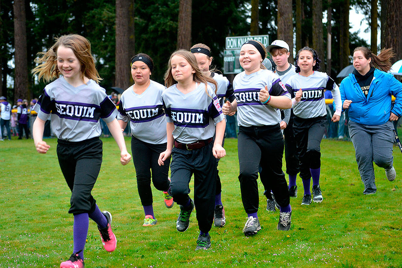 Sequim Little League hosts opening ceremony, player parade