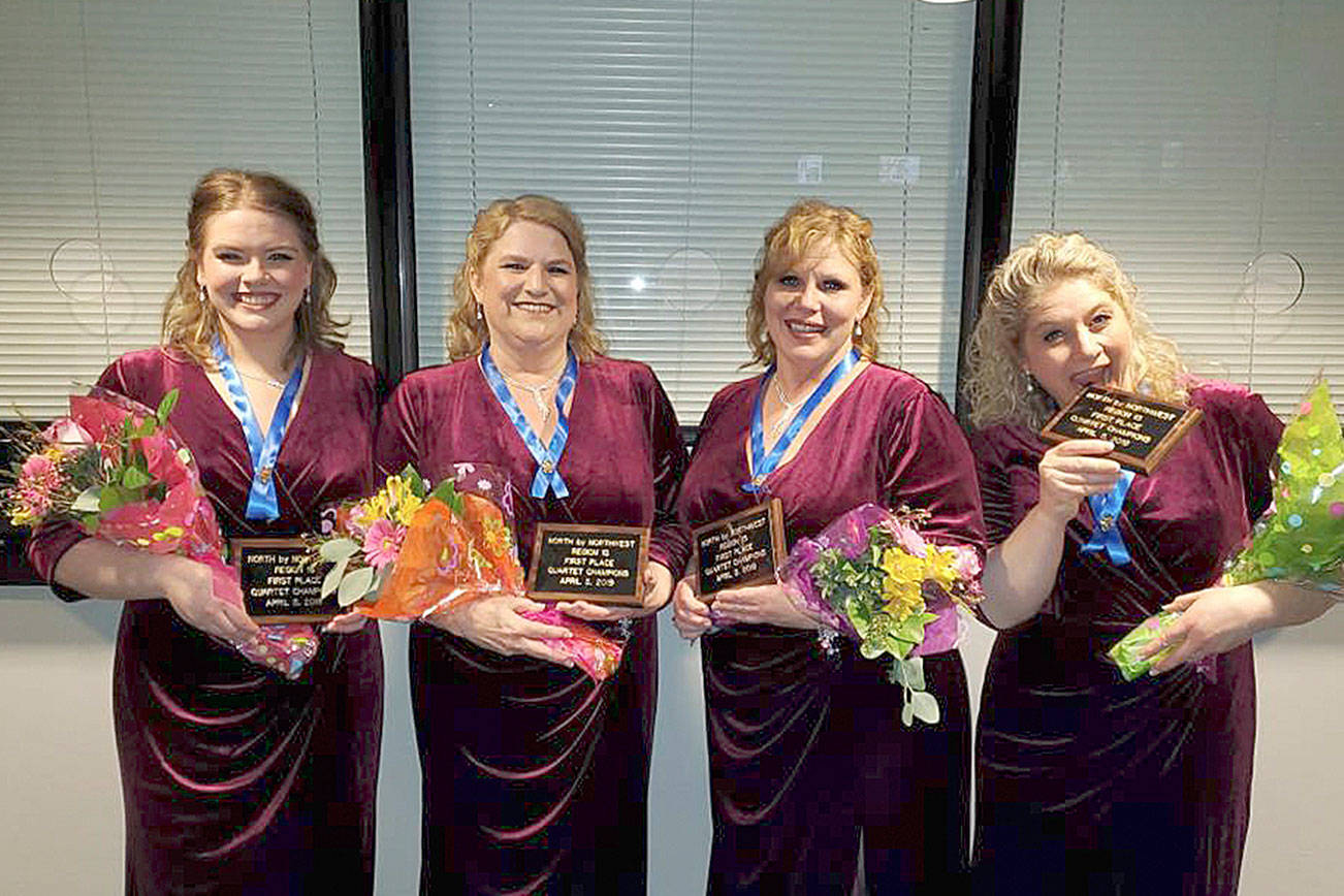 Sequim chorus director’s group wins at regional competition