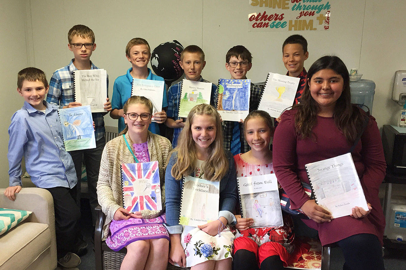 Olympic Christian School celebrates its youth authors