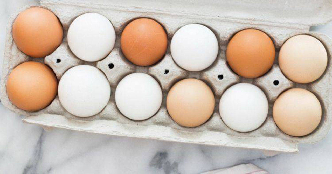 Get fresh and delicious eggs from DEKA Uniquities, available at the Sequim Farmers Market. Photo courtesy of April Hammerand/Sequim Farmers Market