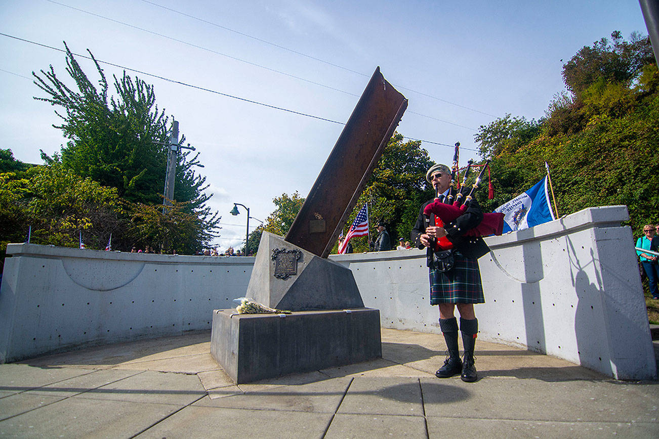 PHOTO GALLERY: Ceremony in Port Angeles marks 9/11 anniversary